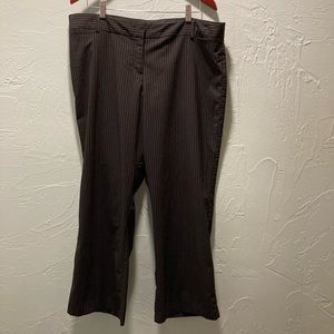 Miss Bison
17 Black Pinstripe Pants
Ankle length